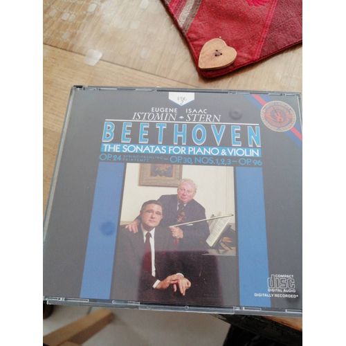 Ludwig Van Beethoven (1770-1827) : Sonate Pour Piano Et Violon N°5 En Fa Majeur Op 24 Le Printemps Sonate N°6 En La Majeur Op 30 N°1 Sonate N°7 Ut Op 30 N°2 Par Isaac Stern Violon Eugene Istomin Piano