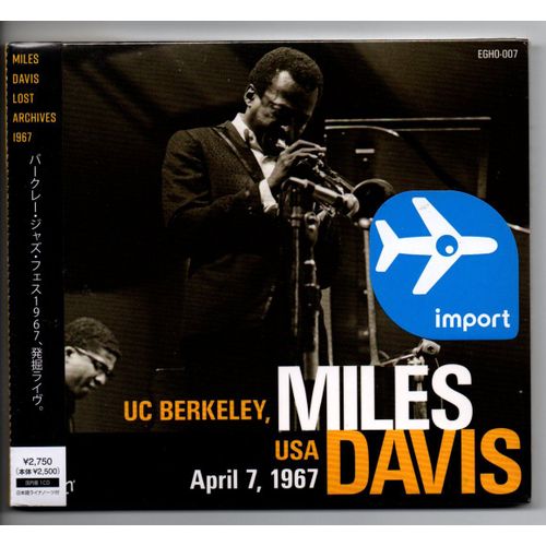 Miles Davis - Uc Berkeley, Usa, April 7, 1967