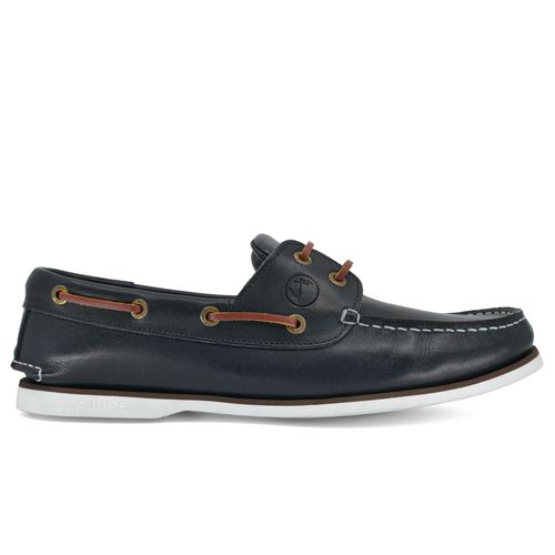 Chaussures Bateau Seajure Zlatni Cuir Bleu Marine