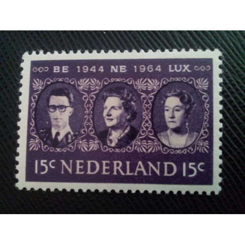 Timbre Pays-Bas /Hollande Yt 803 20e Anniversaire Du Benelux 1964 ( 030805 )