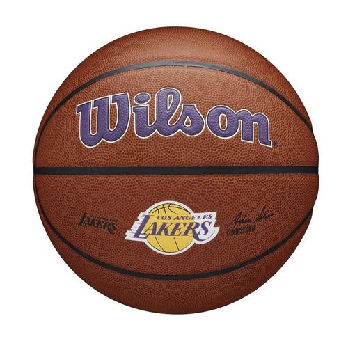Ballon De Basketball Nba Los Angeles Lakers Wilson Team Alliance Exterieur