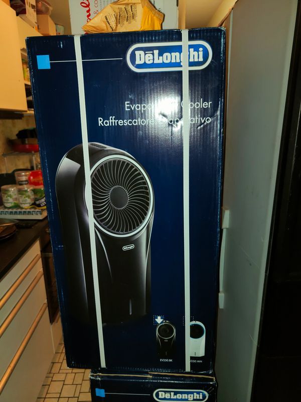 Delonghi Portable Delonghi Evaporative Cooler Black Ev250bk