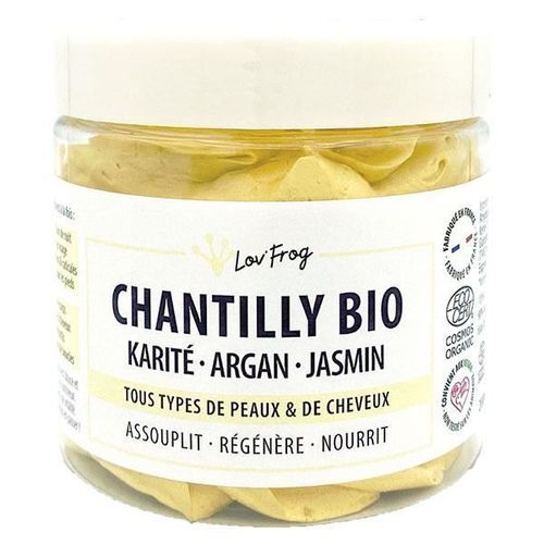 Lov'frog Chantilly Soin Karité Argan & Jasmin Bio 200ml 