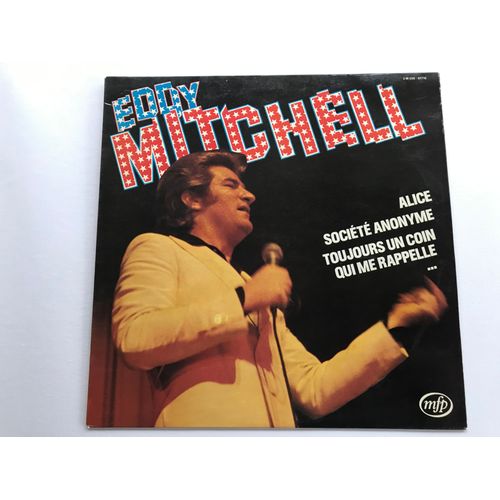 Eddy Mitchel - Alice - Lp - 1978 - French Press