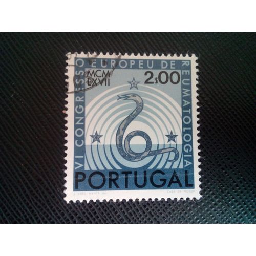 Timbre Portugal Yt 1022 Symboles De Guérison 1967 ( 040805 )