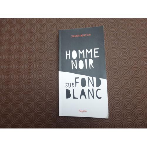 Homme Noir Sur Fond Blanc Enfant jeunesse Rakuten