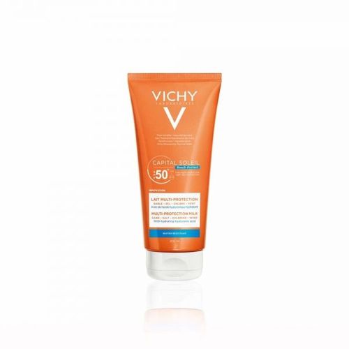 Vichy Capital Soleil Lait Multi Protection Résistant À L'eau Spf50 200ml 
