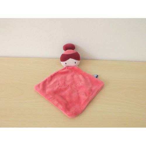 Doudou Fille Rose Sucre D'orge