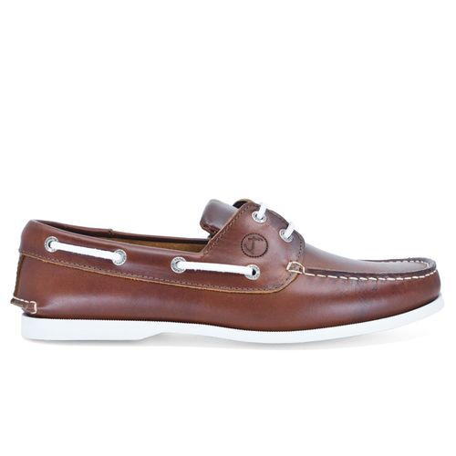 Chaussures Bateau Seajure Silistar Cuir Marron