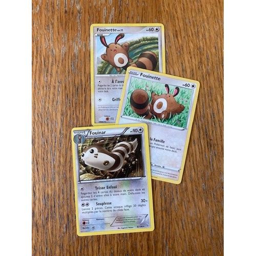 (2253) Fouinar + 2x Fouinette (Pokemon)