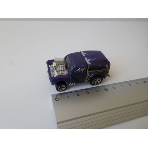 Dragster Mg Rover Modele Violet Moteur Argente-Hot Wheels