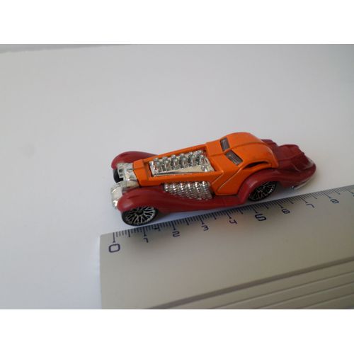 Dragster Ozzenberg Orange 6 Echappements Hauts-Hot Wheels