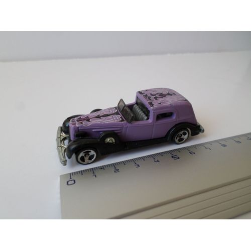 Cadillac Phaeton Modele 1935 Violet Pare Chocs Noirs-Hot Wheels