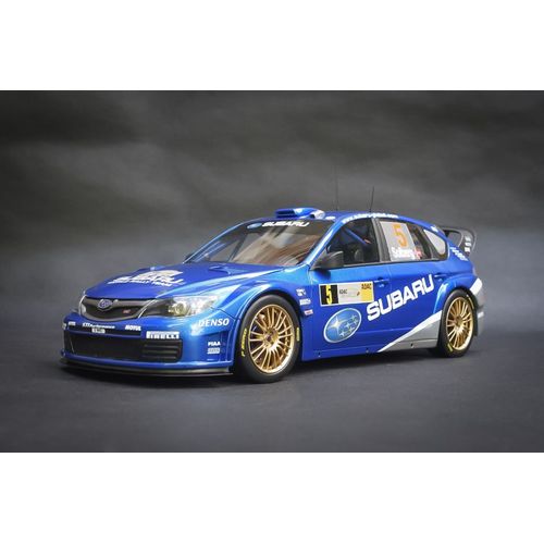 Miniature Neuve Subaru Impreza Wrc Solberg 2008 1/18 Otto Ottomobile-Otto Mobile