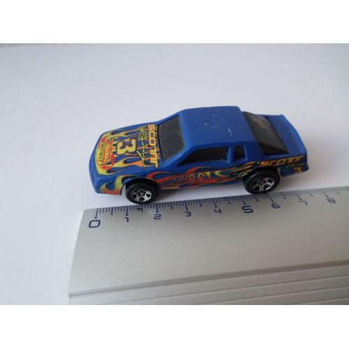 Chevrolet Coupe Modele Chevy N° 3 Bleu-Hot Wheels
