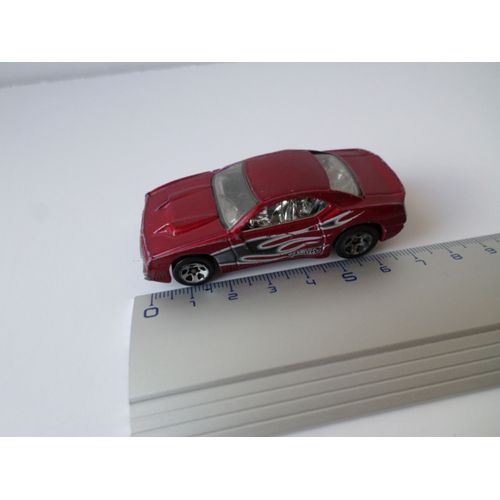 Coupe Modele Bordeaux Cockpit Argente-Hot Wheels