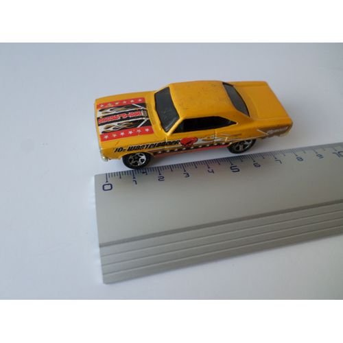Coupe Modele Jaune Tete Rouge Portiere-Hot Wheels