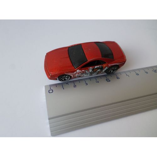 Coupe Modele Rouge Dessin Blanc Portiere-Hot Wheels