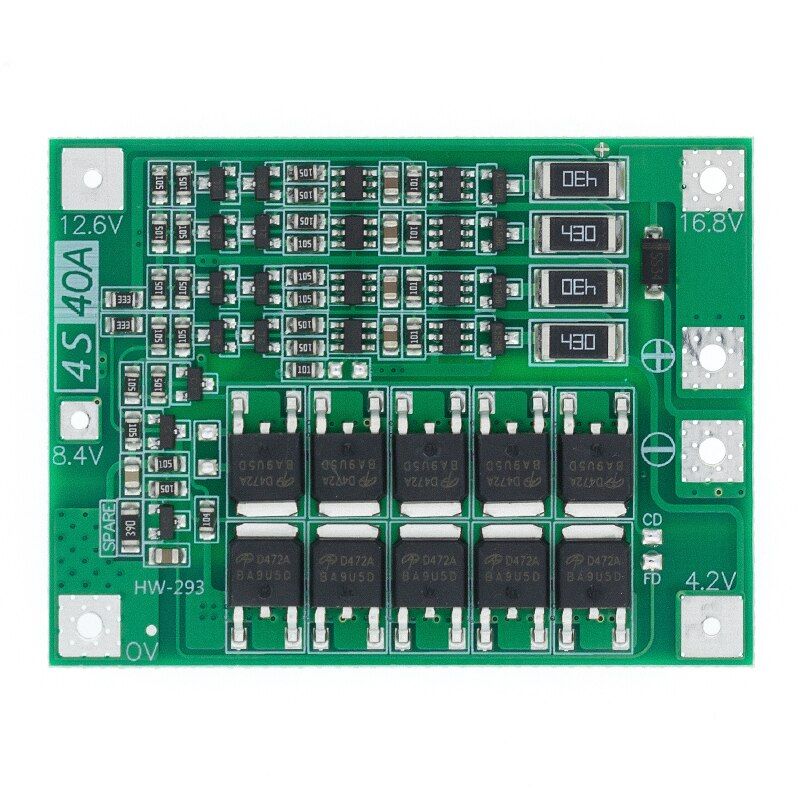 3S 40A - Batterie Lithium-ion 3S 4s 5s, chargeur 18650, BMS ... - 5