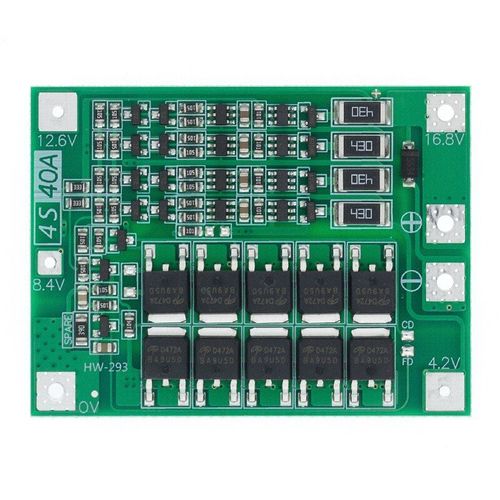 4A 40A - Batterie Lithium-ion 3S 4s 5s, chargeur 18650, BMS panneau de Protection avec Balance pour moteur de perceuse