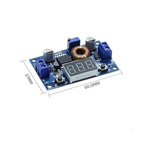 édition standard - Appareil combinant voltmètre et ampèremètre, combinaison 2 en 1, XL4015, alimentation électrique réglable, CC/CV, afficheur LED, module de charge abaisseur, courant et voltage constants, 5A,