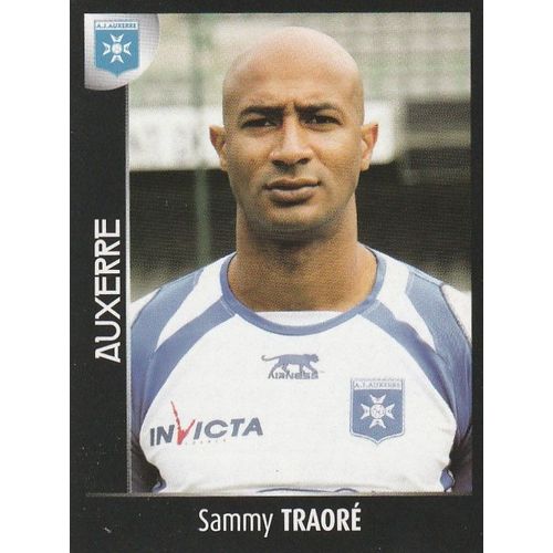 N° 14 - Stickers Image Panini - Foot 2008 - Sammy Traore - Aj Auxerre