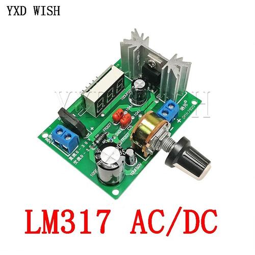Convertisseur ca/cc, Module de Circuit imprimé abaisseur, régulateur linéaire de tension réglable, alimentation électrique, LM317