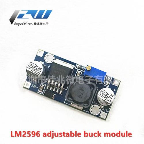 Livraison gratuite! DC-DC Buck Module_LM2596 Module_3A Réglable Régulateur de Tension Module_12V à 5V Module Buck