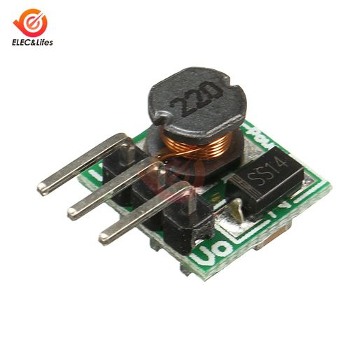 Convertisseur de tension 0.8-3.3V à 3.3V, Module de puissance, régulateur de tension, mini carte, aiguille incurvée de soudage pour Arduino