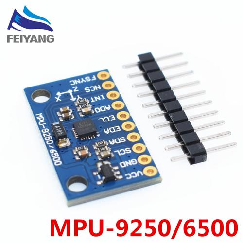 MPU-9250 GY-9250 9 axes capteur module I2C/SPI Communications Thriaxis gyroscope + accéléromètre triaxial + triaxial champ magnétique