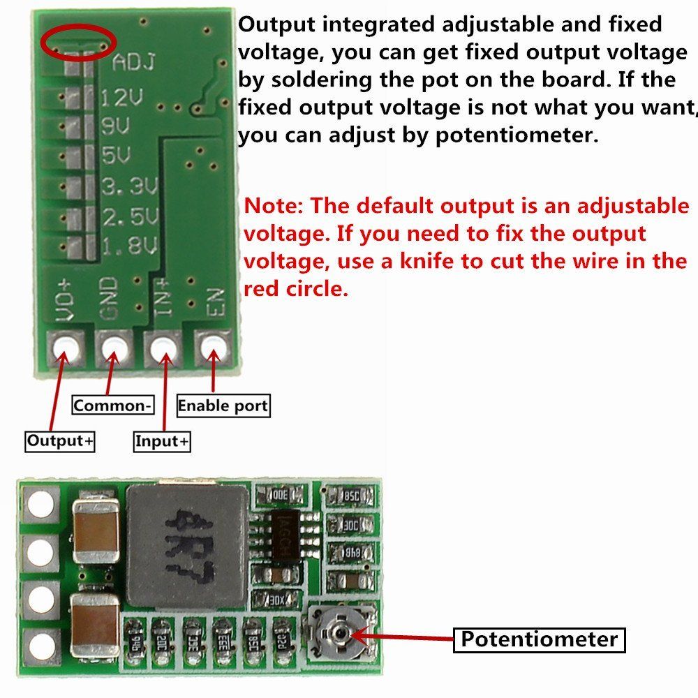 Module d'alimentation lectrique, Ultra-petit, DC-DC, 3a, co... - 6