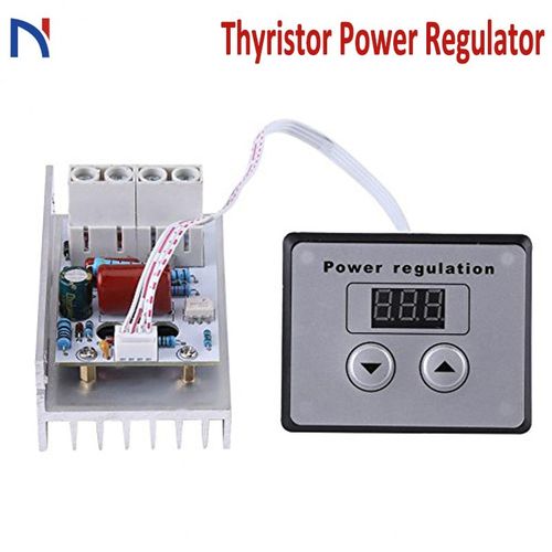 Régulateur de puissance électronique Super haute puissance 10000W | Régulateur de puissance et de Thyristor, vitesse de gradation, régulateur de tension AC 220V
