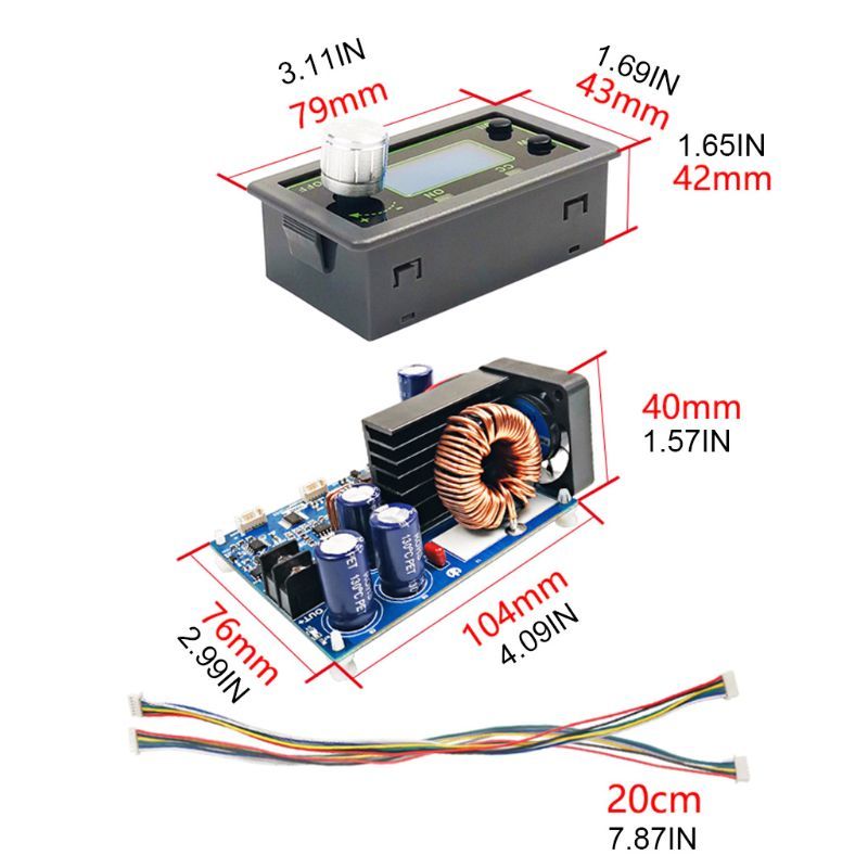 Module d'alimentation lectrique 50V 20a 1000W, tension cons... - 5