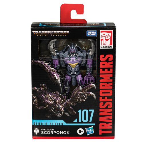 Hasbro Transformers Generations Studio Series Deluxe 107 Predacon Scorponok Transformers: Rise Of The Beasts