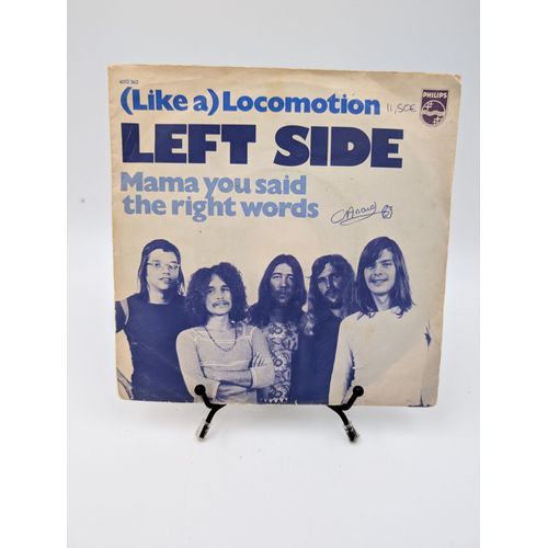 Vinyle 45 Tours Left Side (Like A) Locomotion : Mama You Said The Right Words En Fourreau