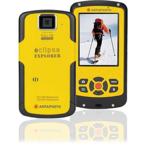 Agfaphoto Eclipse explorer Caméscope numérique 5 Mpix Jaune