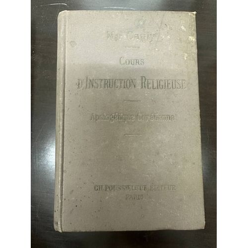 Cours D'instruction Religieuse Apologétique Chrétienne