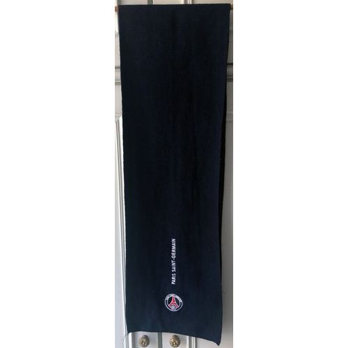 Echarpe Polaire Paris Saint-Germain Bleu Avec Logo Psg Brodé