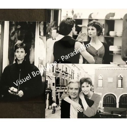 Hasards Ou Coïncidences Photos De Presse De Cinéma Argentique Noir & Blanc - Format 13x18 Cm - Alessandra Martines, Pierre Arditi, Laurent Hilaire, Claude Lelouch - Année 1998