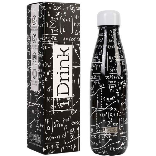 Bouteille Isotherme Décorée 500 Ml Maths