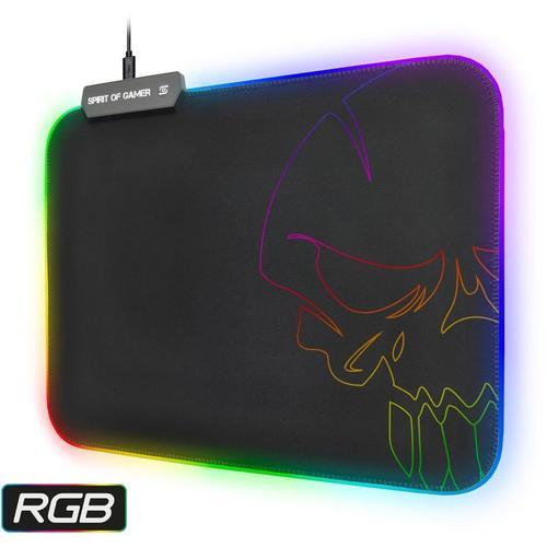 Tapis de souris Spirit Of Gamer RGB - taille 300 x 230 x 4 mm