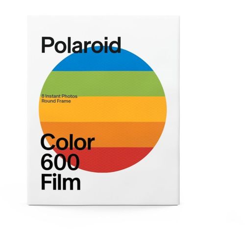 Papier photo instantané Polaroid Color film for 600 Round Frame