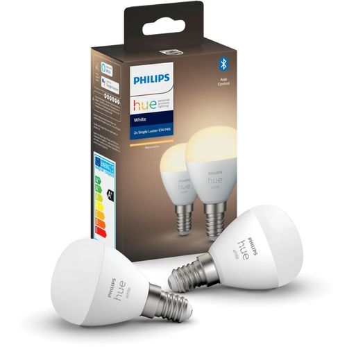 Ampoule Connectée Philips Hue White E14x2 Luster 5.5w