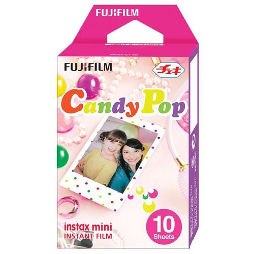 Film papier photo instantané Fujifilm Instax Mini Candy Pop - Pack de 10