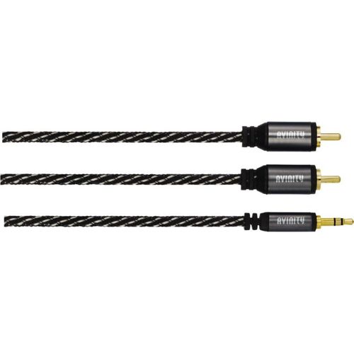 Câble Jack Avinity audio 1.5m x2 RCA / 1 Jack stereo