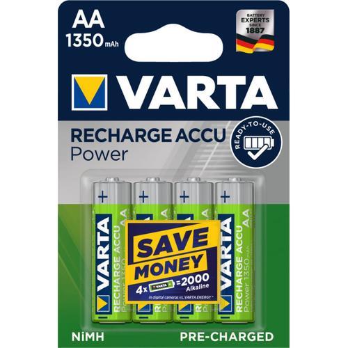 Pile rechargeable Varta AA 1350 x4