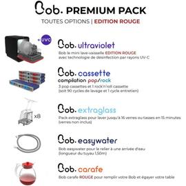 Mini lave vaisselle bob - pack premium black Daan Tech