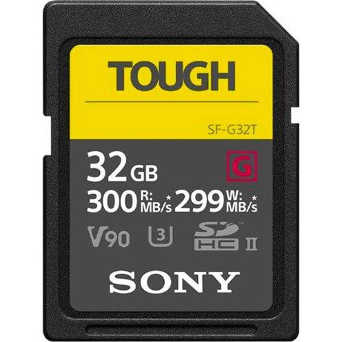 Carte SD Sony UHS-II G TOUGH series CL10 U3 32Go