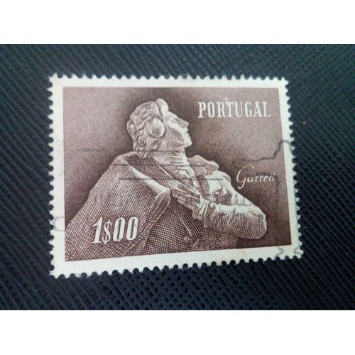 Timbre Portugal Yt 837 Garrett, Almeida (1799-1854) Poète Et Homme Politique 1957 ( 040805 )