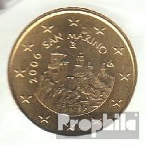 San Marin Sma 6 2006 Brillant Universel (Bu) 2006 Monnaie En Cours Legal 50 Cent